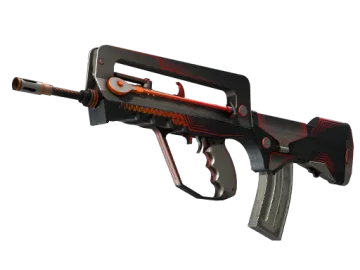 StatTrak™ FAMAS | Valence (Well-Worn)