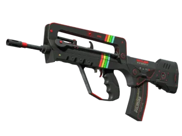 FAMAS | ZX Spectron (Battle-Scarred)