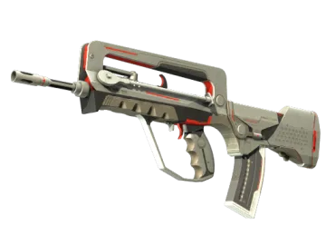 StatTrak™ FAMAS | Mecha Industries (Well-Worn)