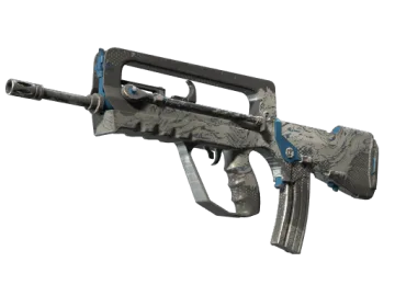 FAMAS | Halftone Wash (Well-Worn)