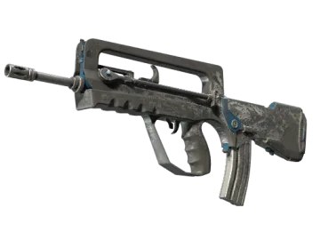 FAMAS | Halftone Wash (Battle-Scarred)