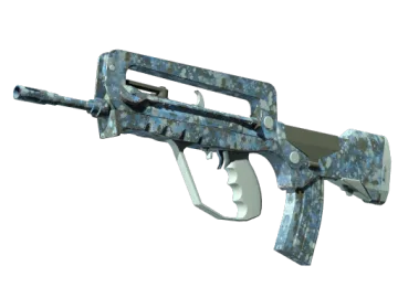 FAMAS | Cyanospatter (Factory New)