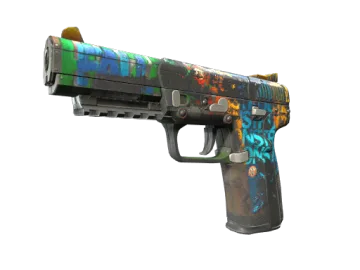 Souvenir Five-SeveN | Fall Hazard (Battle-Scarred)