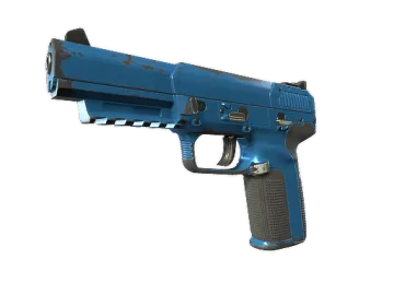 Souvenir Five-SeveN | Sky Blue (Well-Worn)