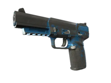 Souvenir Five-SeveN | Sky Blue (Battle-Scarred)
