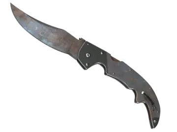 ★ Falchion Knife | Rust Coat (Well-Worn)