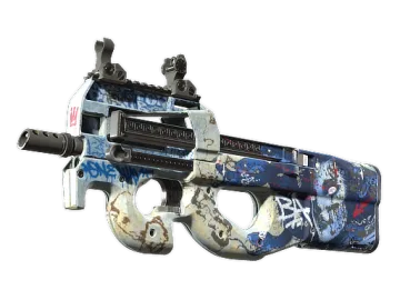 P90 | Deathgaze (Battle-Scarred)