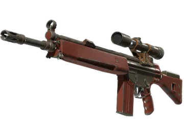 G3SG1 | Red Jasper (Well-Worn)