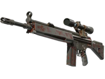 G3SG1 | Red Jasper (Battle-Scarred)