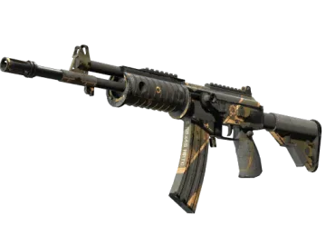 StatTrak™ Galil AR | Black Sand (Battle-Scarred)