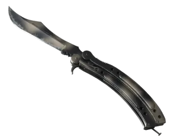 ★ StatTrak™ Butterfly Knife | Scorched (Well-Worn)