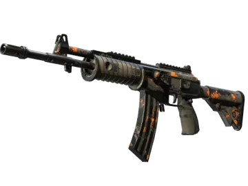 Galil AR | Orange DDPAT (Battle-Scarred)