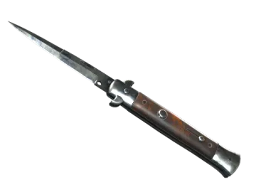 ★ Stiletto Knife | Stained (Well-Worn)