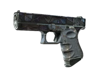 Souvenir Glock-18 | Mirror Mosaic (Battle-Scarred)