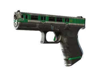 Glock-18 | Green Line (Well-Worn)