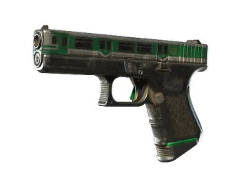 Souvenir Glock-18 | Green Line (Battle-Scarred)