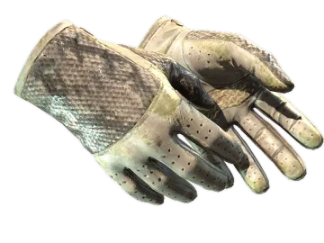★ Driver Gloves | King Snake (Battle-Scarred)