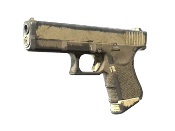 Souvenir Glock-18 | Sand Dune (Battle-Scarred)
