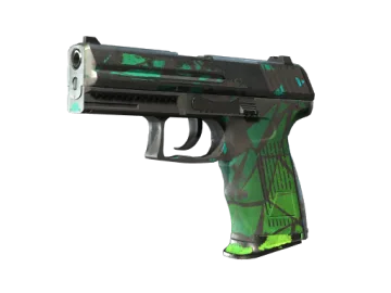 StatTrak™ P2000 | Pulse (Battle-Scarred)