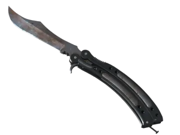 ★ Butterfly Knife | Rust Coat (Well-Worn)