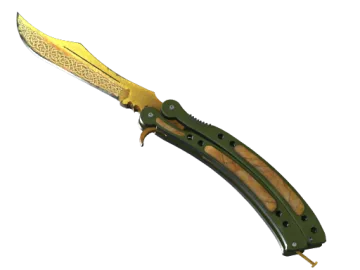 ★ StatTrak™ Butterfly Knife | Lore (Well-Worn)