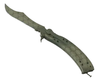 ★ StatTrak™ Butterfly Knife | Safari Mesh (Minimal Wear)