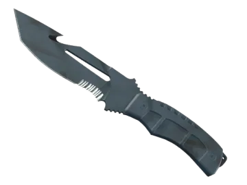 ★ StatTrak™ Survival Knife | Night Stripe (Field-Tested)