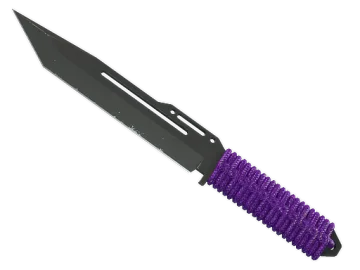 ★ Paracord Knife | Ultraviolet (Well-Worn)