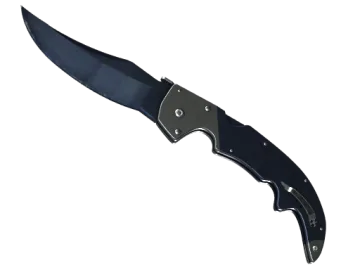★ Falchion Knife | Blue Steel (Battle-Scarred)