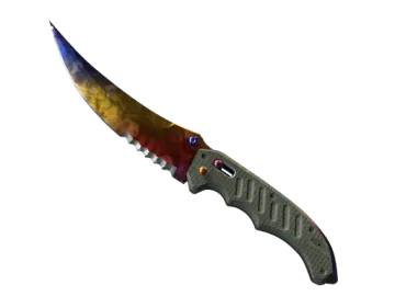 ★ StatTrak™ Flip Knife | Marble Fade (Minimal Wear)