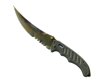 ★ StatTrak™ Flip Knife | Case Hardened (Battle-Scarred)