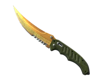 ★ StatTrak™ Flip Knife | Lore (Minimal Wear)