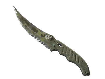 ★ StatTrak™ Flip Knife | Boreal Forest (Battle-Scarred)