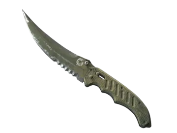 ★ StatTrak™ Flip Knife | Safari Mesh (Battle-Scarred)