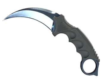 ★ StatTrak™ Karambit | Blue Steel (Minimal Wear)