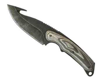 ★ Gut Knife | Black Laminate (Battle-Scarred)