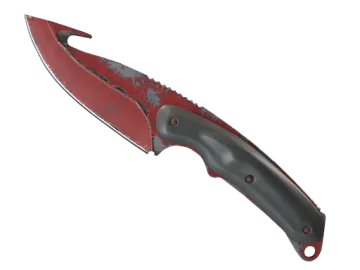 ★ Gut Knife | Crimson Web (Well-Worn)