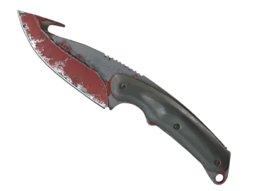 ★ StatTrak™ Gut Knife | Crimson Web (Battle-Scarred)