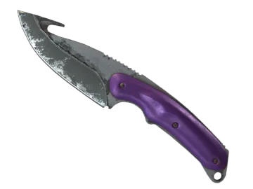 ★ StatTrak™ Gut Knife | Ultraviolet (Battle-Scarred)