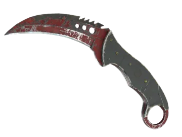 ★ Talon Knife | Crimson Web (Battle-Scarred)