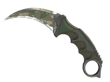 ★ StatTrak™ Karambit | Forest DDPAT (Battle-Scarred)