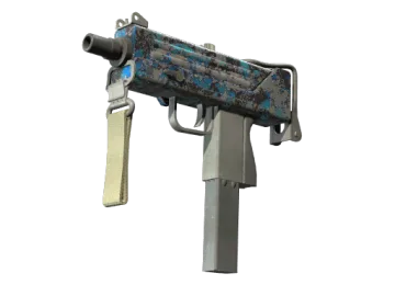 StatTrak™ MAC-10 | Oceanic (Battle-Scarred)
