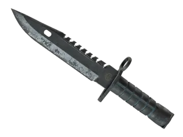 ★ StatTrak™ M9 Bayonet | Night (Battle-Scarred)