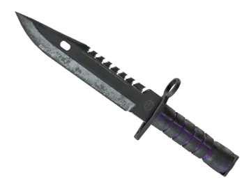 ★ StatTrak™ M9 Bayonet | Ultraviolet (Battle-Scarred)
