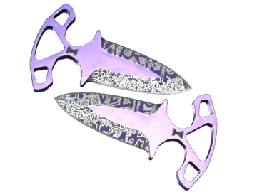 ★ StatTrak™ Shadow Daggers | Freehand (Well-Worn)
