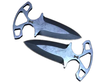 ★ Shadow Daggers | Blue Steel (Battle-Scarred)