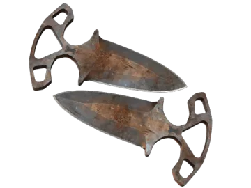 ★ StatTrak™ Shadow Daggers | Rust Coat (Battle-Scarred)