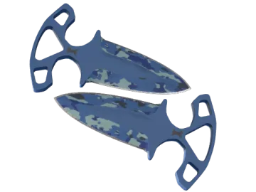 ★ StatTrak™ Shadow Daggers | Bright Water (Minimal Wear)