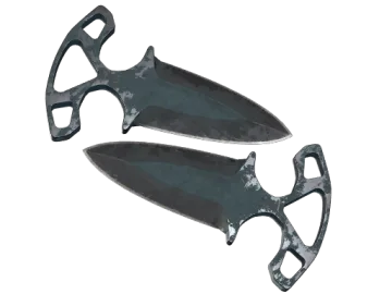 ★ StatTrak™ Shadow Daggers | Night (Battle-Scarred)