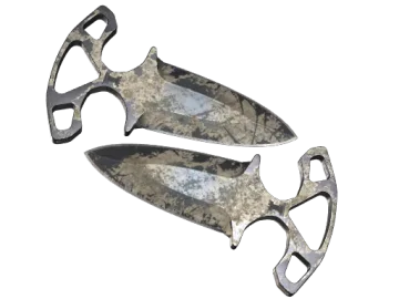 ★ Shadow Daggers | Scorched (Battle-Scarred)